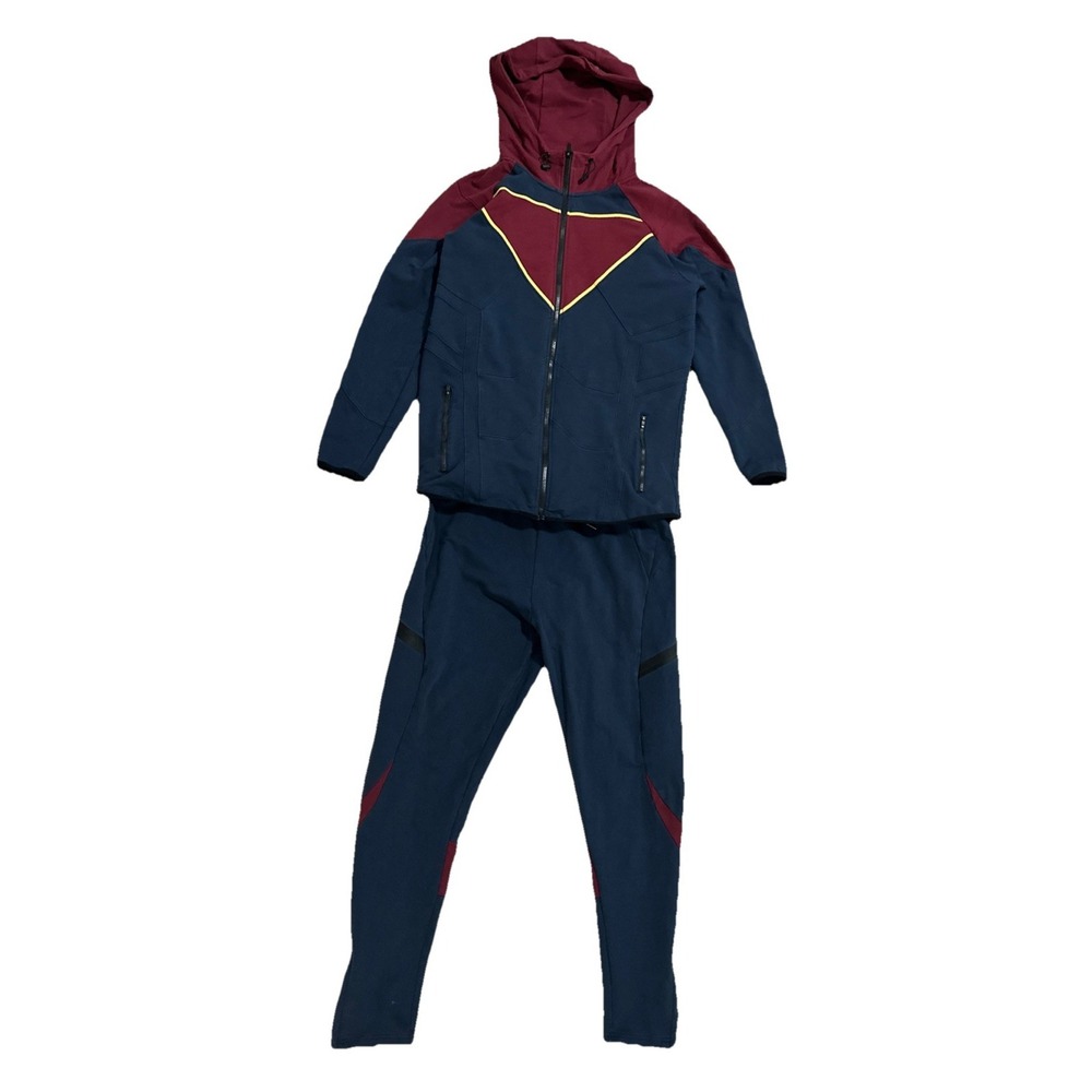 SUPERX The Kent Superman Hoodie & Pants Men's XXL Full Zip Training Gym
